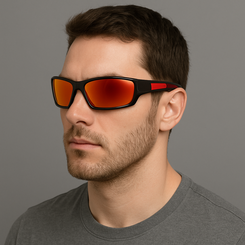 Óculos Atletix ChromaShift | Fotocromático & Polarizado Retrô para Ciclismo e Corrida