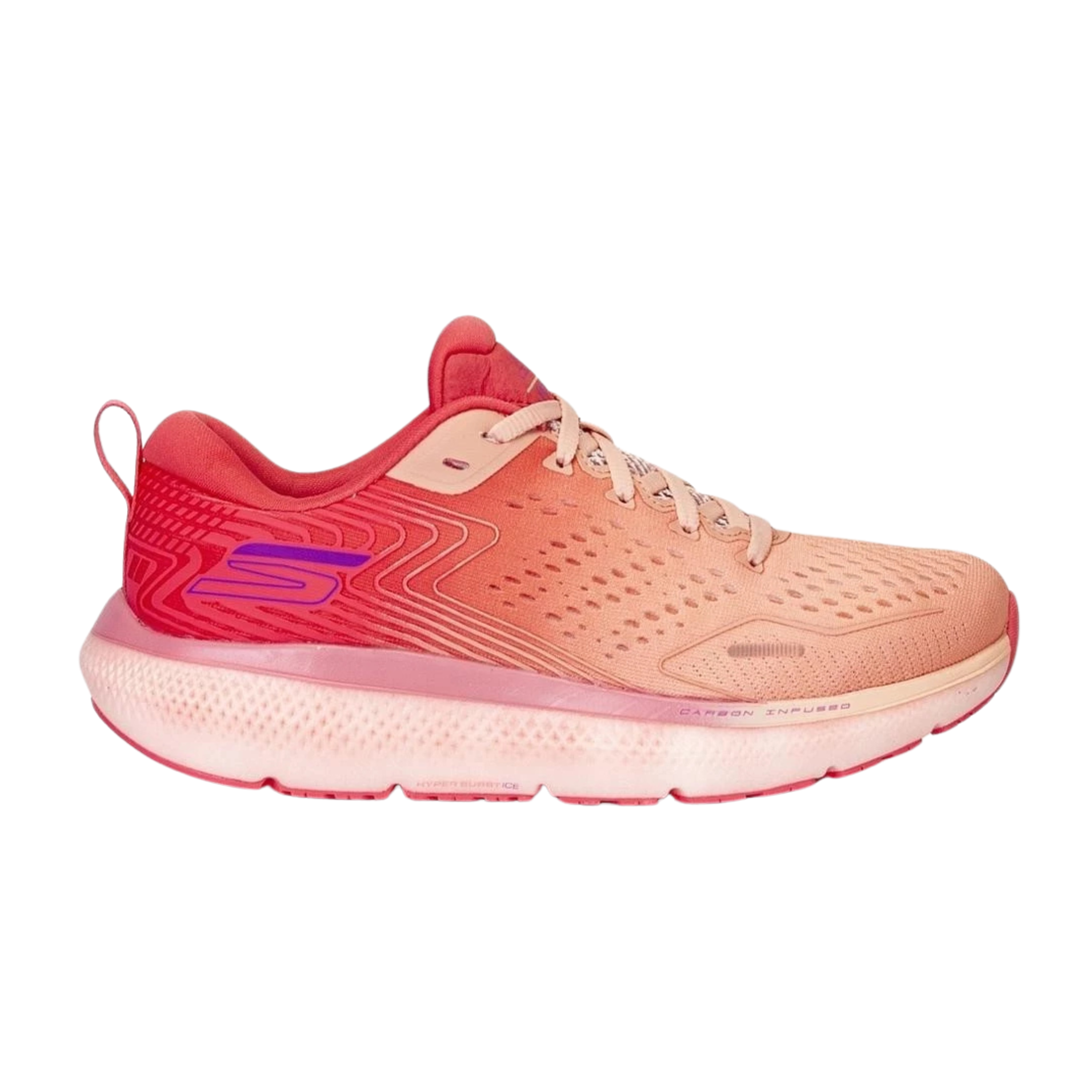 Tênis Skechers Original Go Run Ride 11 Feminino Corrida Rosa e Roxo