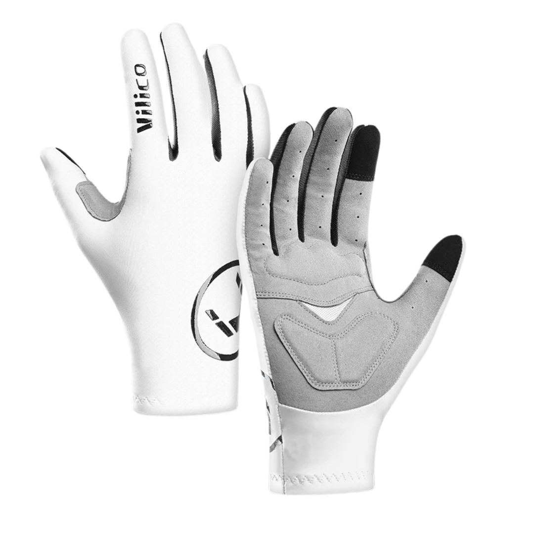 Luvas de Ciclismo Touch Screen - Gel e Anti-deslizante, Longa ou Meio Dedo, para MTB e Estrada