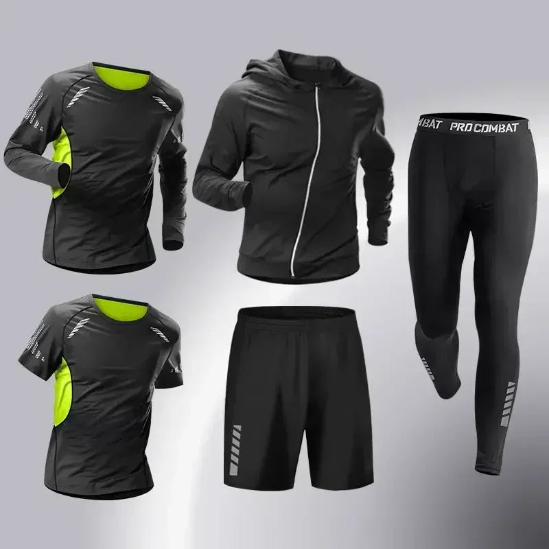 Conjunto Esportivo Masculino - 3 a 5 Peças, Corrida e Treinamento