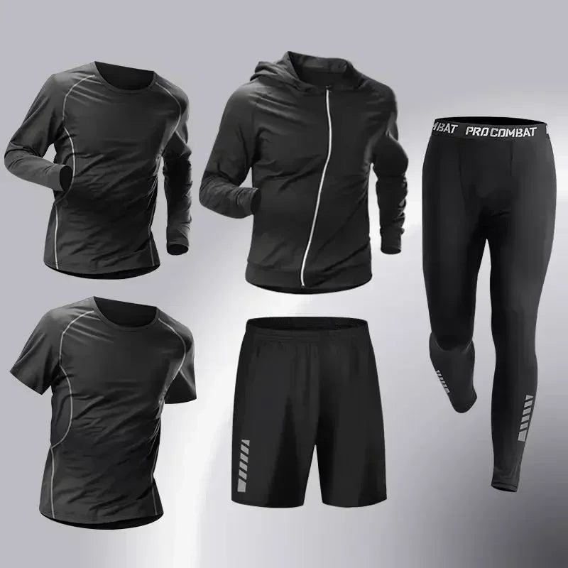 Conjunto Esportivo Masculino - 3 a 5 Peças, Corrida e Treinamento