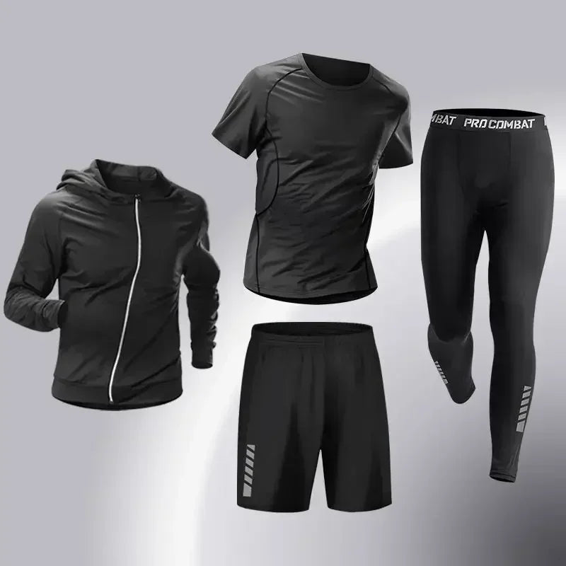 Conjunto Esportivo Masculino - 3 a 5 Peças, Corrida e Treinamento