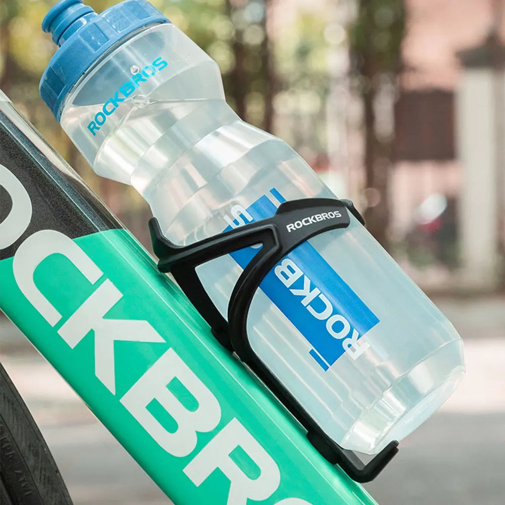 Garrafa de Água ROCKBROS - Plástica e Compacta para Ciclismo e Corrida com Suporte