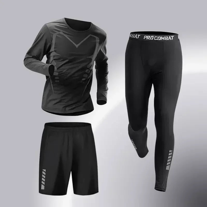 Conjunto Esportivo Masculino - 3 a 5 Peças, Corrida e Treinamento