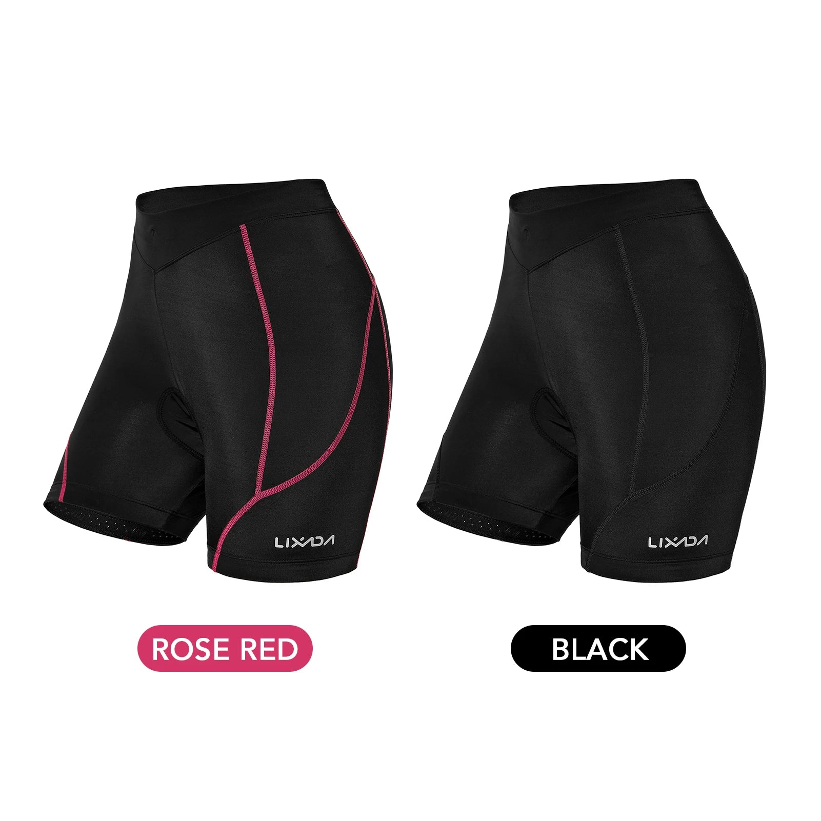 Shorts Ciclismo Feminino Lixada – Gel 3D e Proteção Anti-Shock