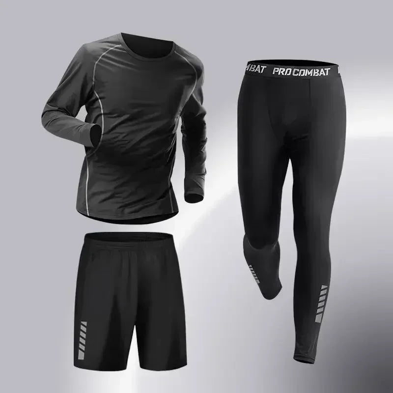 Conjunto Esportivo Masculino - 3 a 5 Peças, Corrida e Treinamento