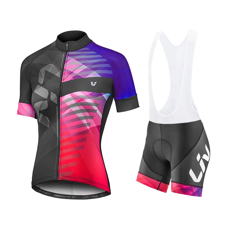 Conjunto de Ciclismo Feminino Liv