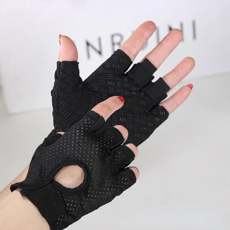 Luvas de Ciclismo Sem Dedos - Profissionais, Respiráveis e Antideslizantes para Verão e Pesca