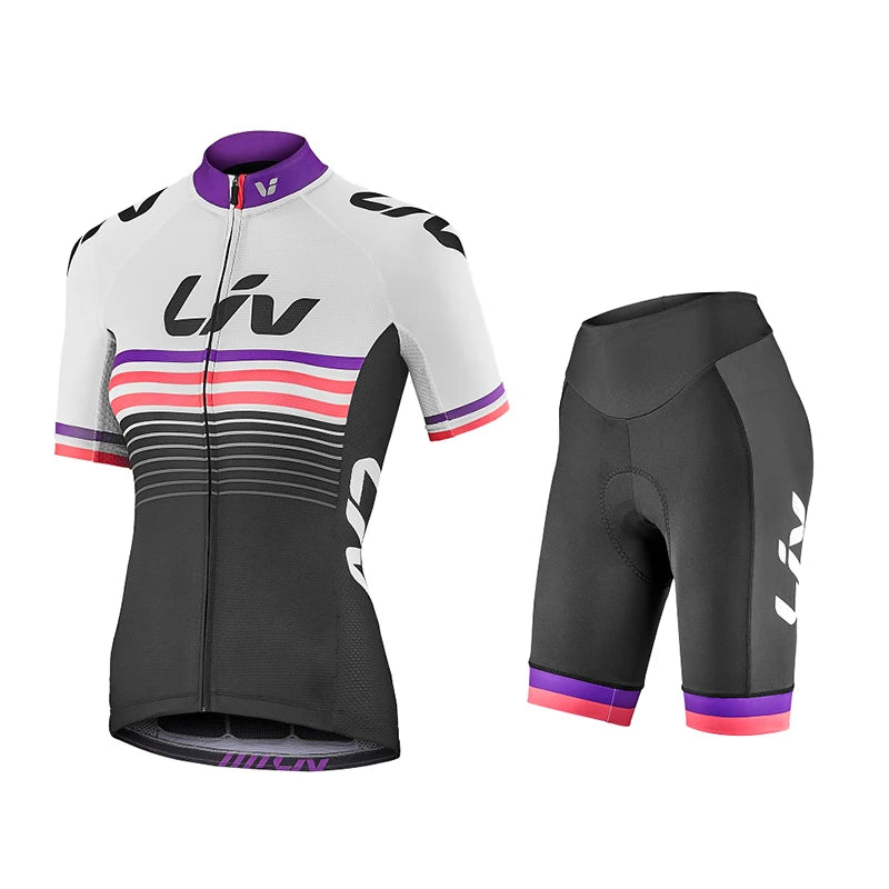 Conjunto de Ciclismo Feminino Liv