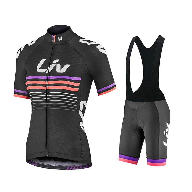Conjunto de Ciclismo Feminino Liv