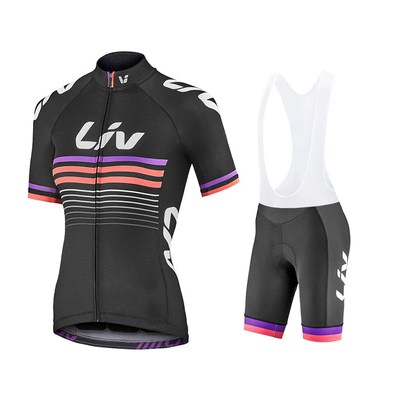 Conjunto de Ciclismo Feminino Liv