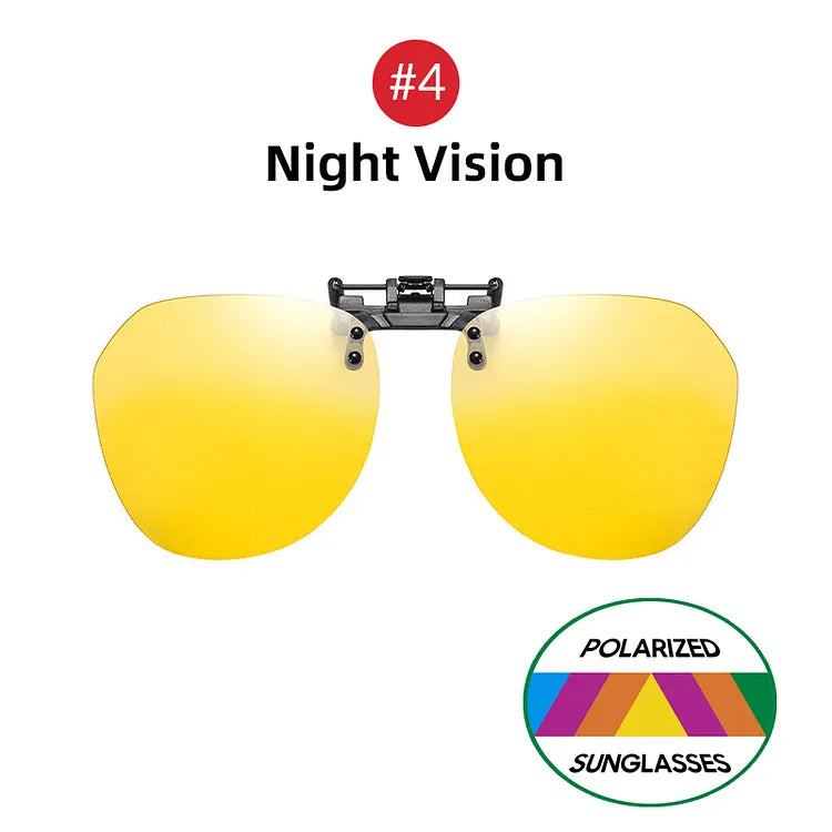 Óculos Clip-On Polarizado UV400 Atletix - Visão Noturna