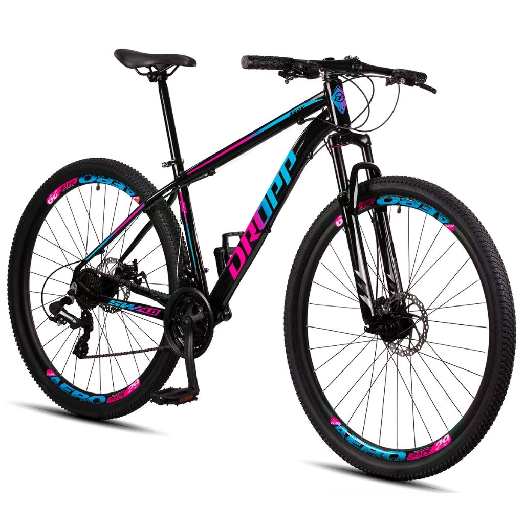 Bicicleta Atletix Aro 29 KSW 4.0 24 V - Câmbio Shimano, Quadro em Alumínio e Freio a Disco