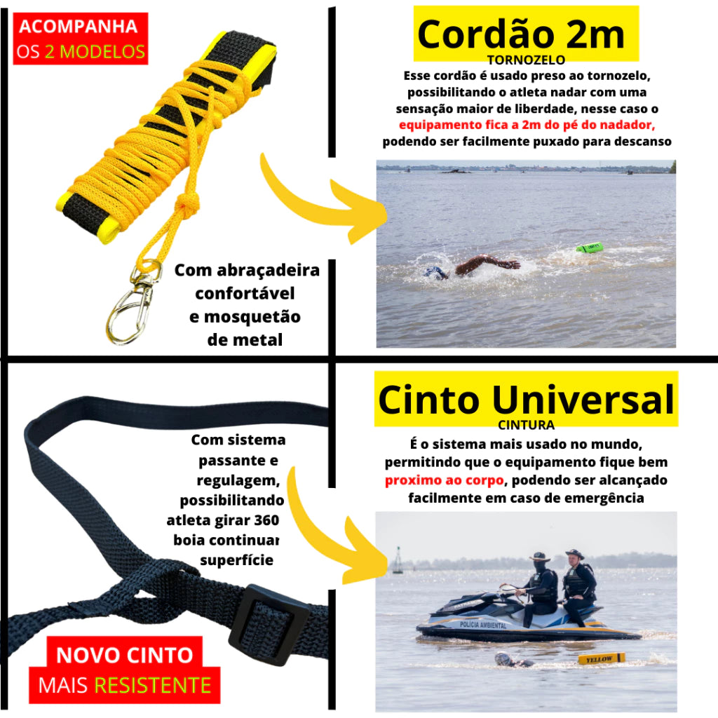 Boia De Natação Para Aguas Abertas