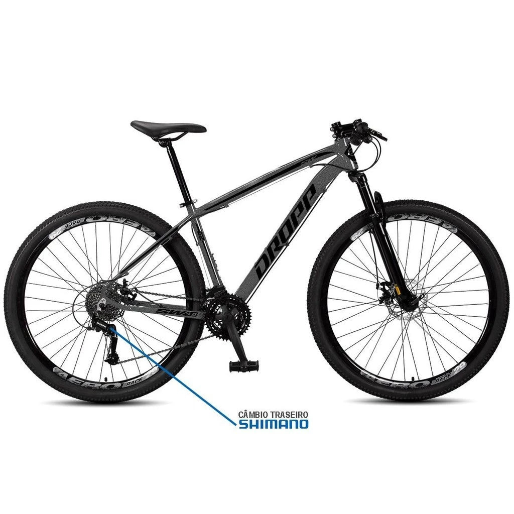 Bicicleta Atletix Aro 29 KSW 4.0 24 V - Câmbio Shimano, Quadro em Alumínio e Freio a Disco