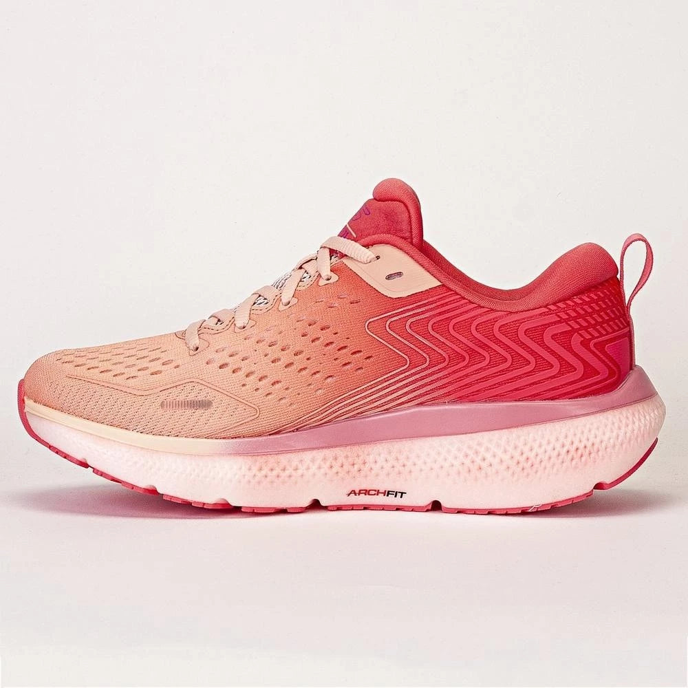 Tênis Skechers Original Go Run Ride 11 Feminino Corrida Rosa e Roxo