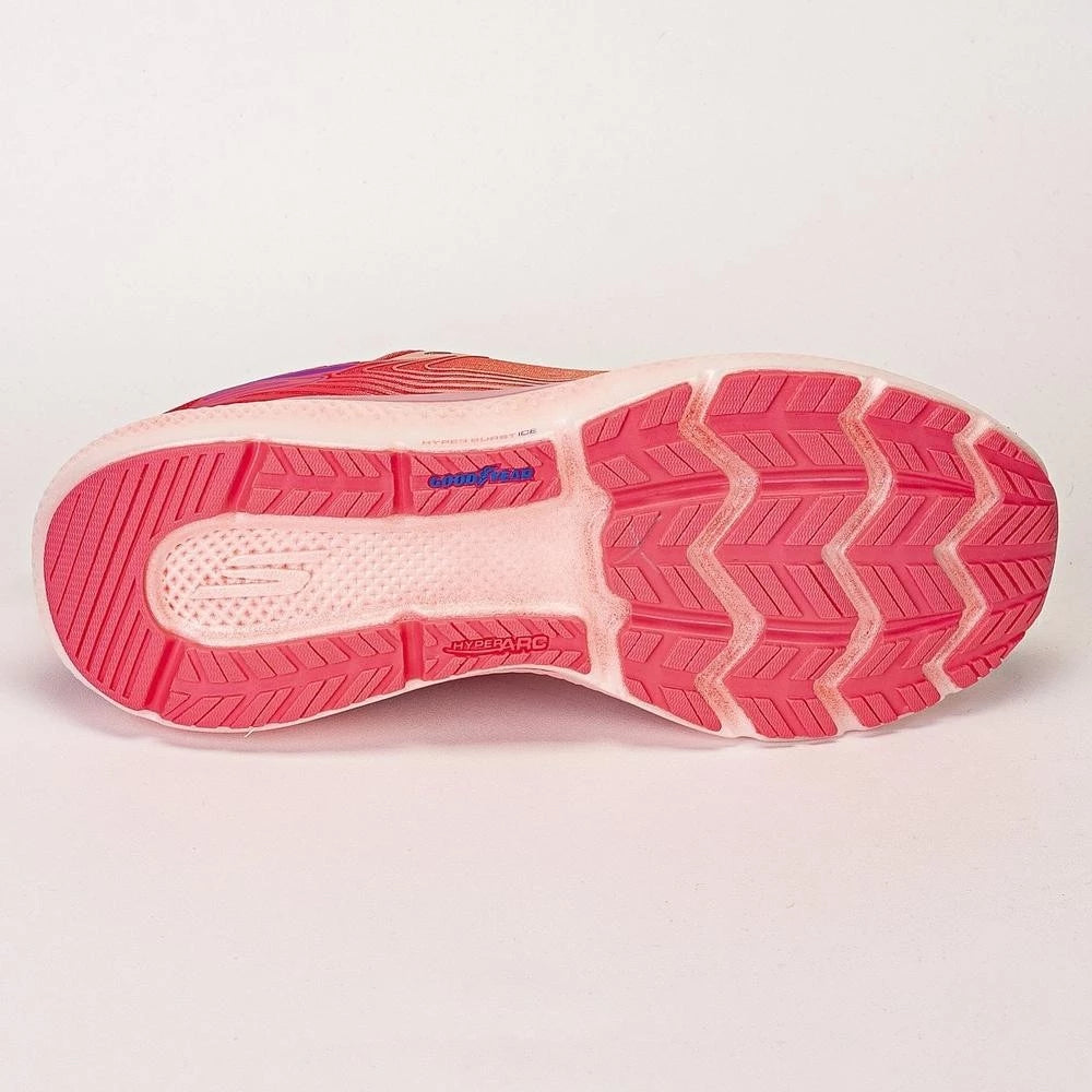 Tênis Skechers Original Go Run Ride 11 Feminino Corrida Rosa e Roxo