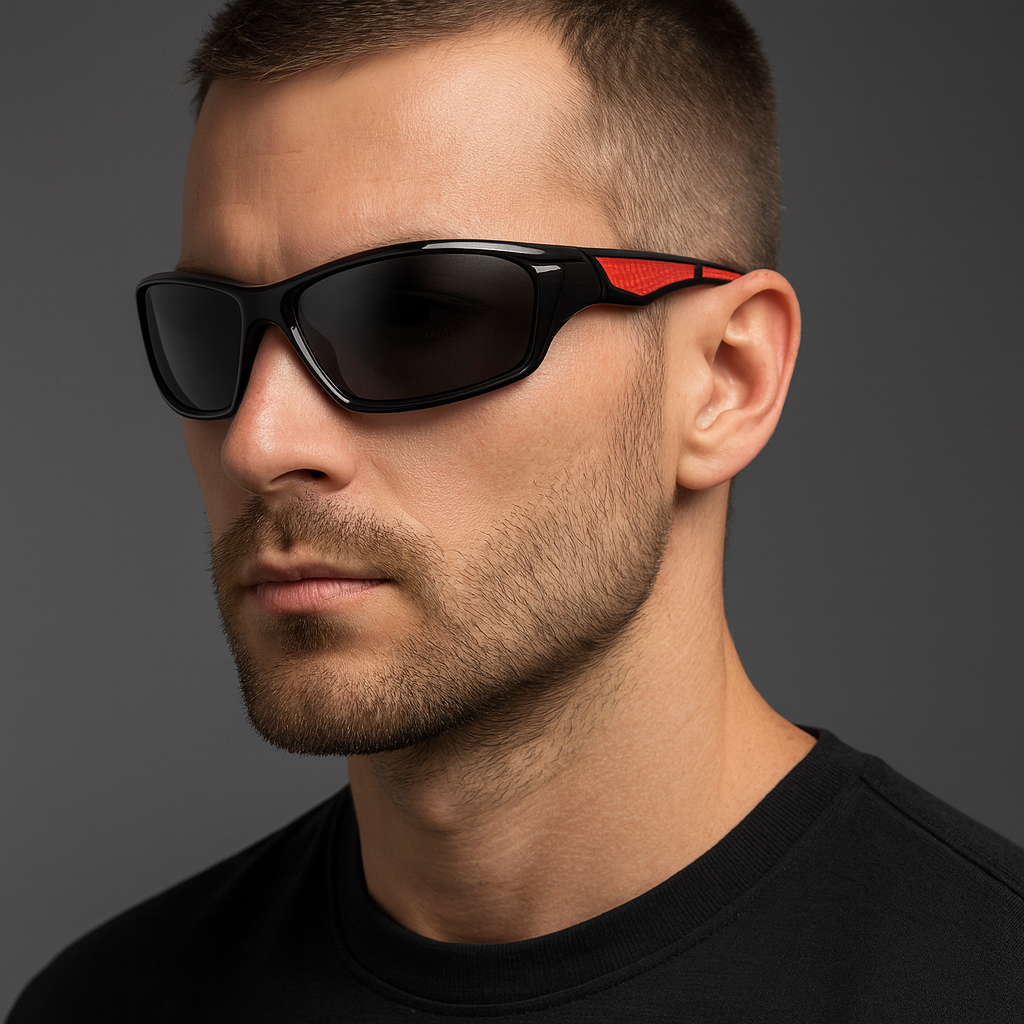 Óculos Atletix ChromaShift | Fotocromático & Polarizado Retrô para Ciclismo e Corrida