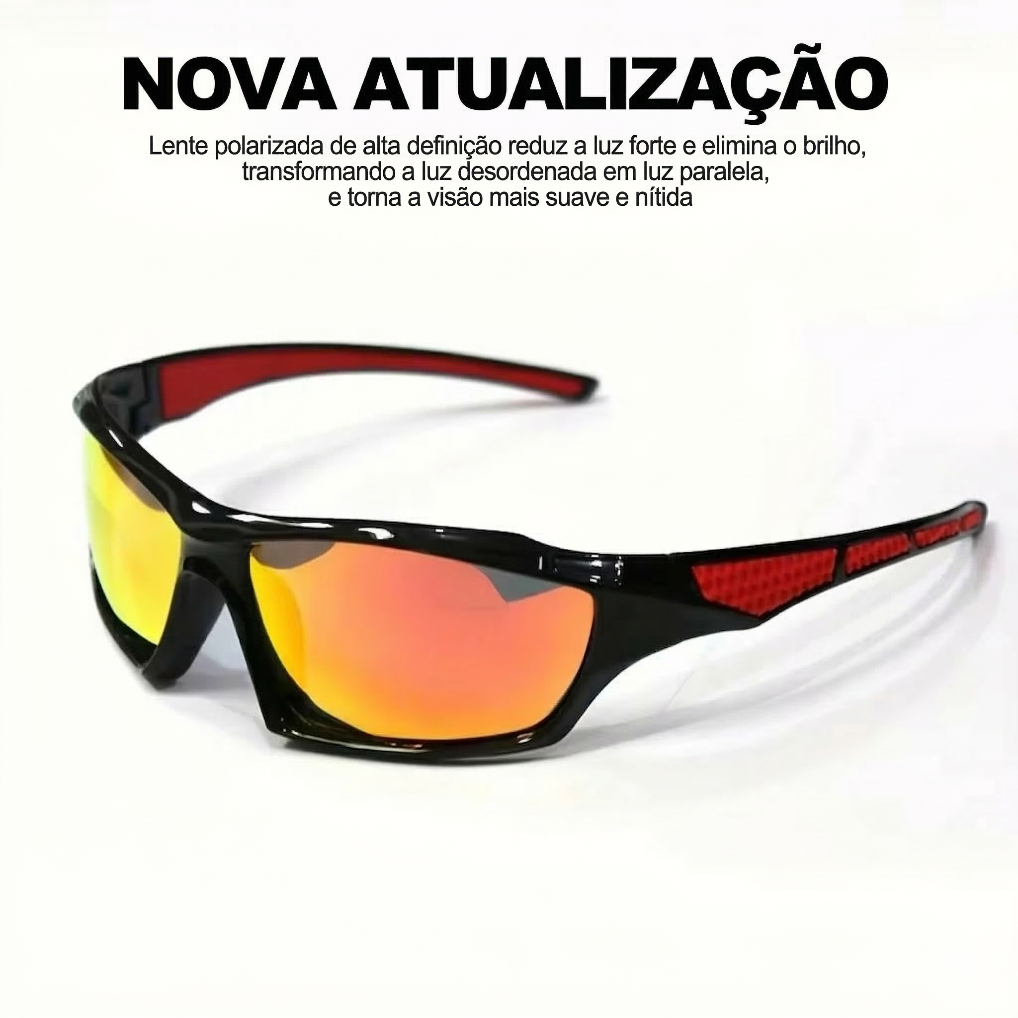 Óculos Atletix ChromaShift | Fotocromático & Polarizado Retrô para Ciclismo e Corrida