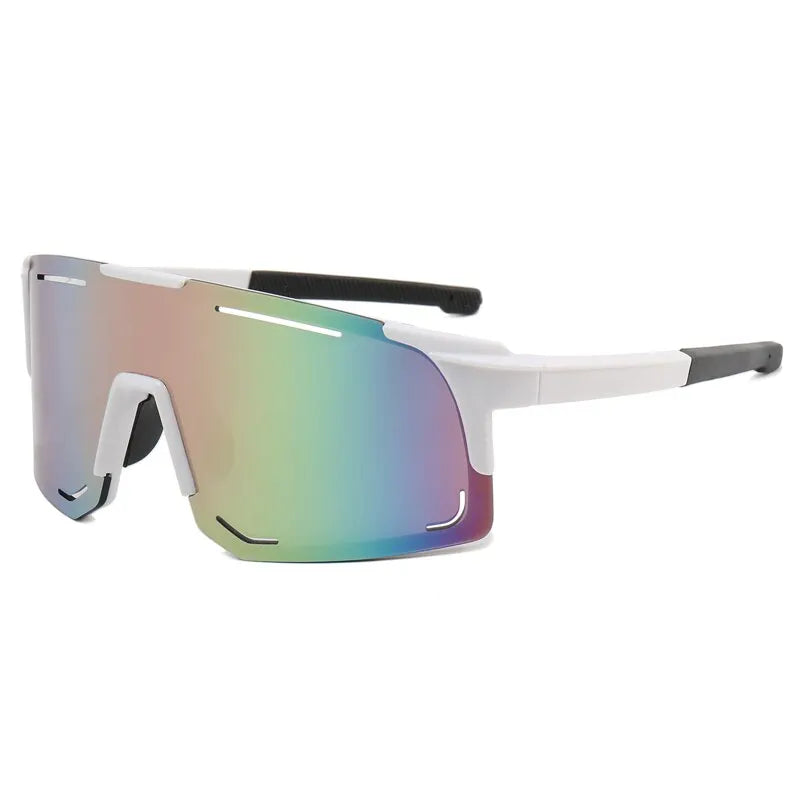 Óculos Ciclismo Polarizado UV400 Atletix - Branco/Colorido