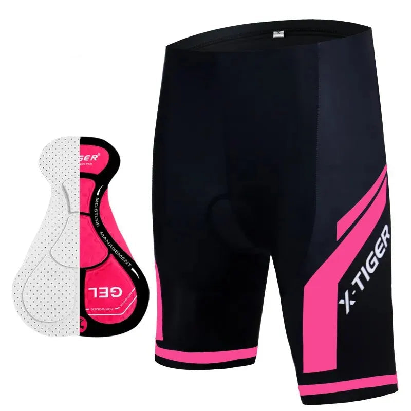 Shorts Ciclismo Feminino – Gel 3D e Proteção Anti-Shock