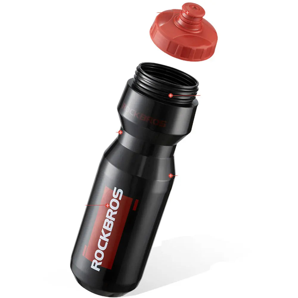 Garrafa de Água ROCKBROS - Plástica e Compacta para Ciclismo e Corrida com Suporte