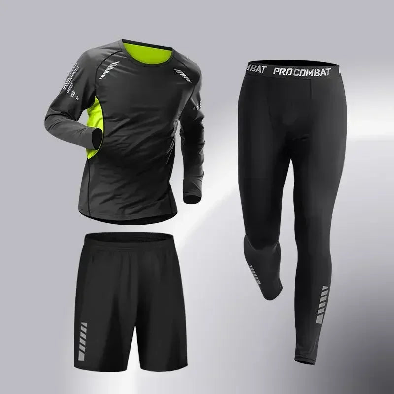 Conjunto Esportivo Masculino - 3 a 5 Peças, Corrida e Treinamento
