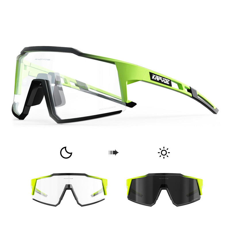 Óculos Esportivo Fotocromático UV400 Atletix - Verde Neon