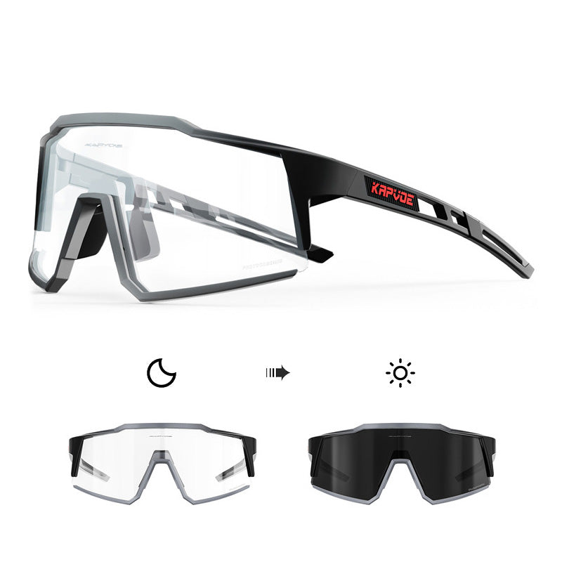 Óculos Esportivo Fotocromático UV400 Atletix - Cinza Esportivo