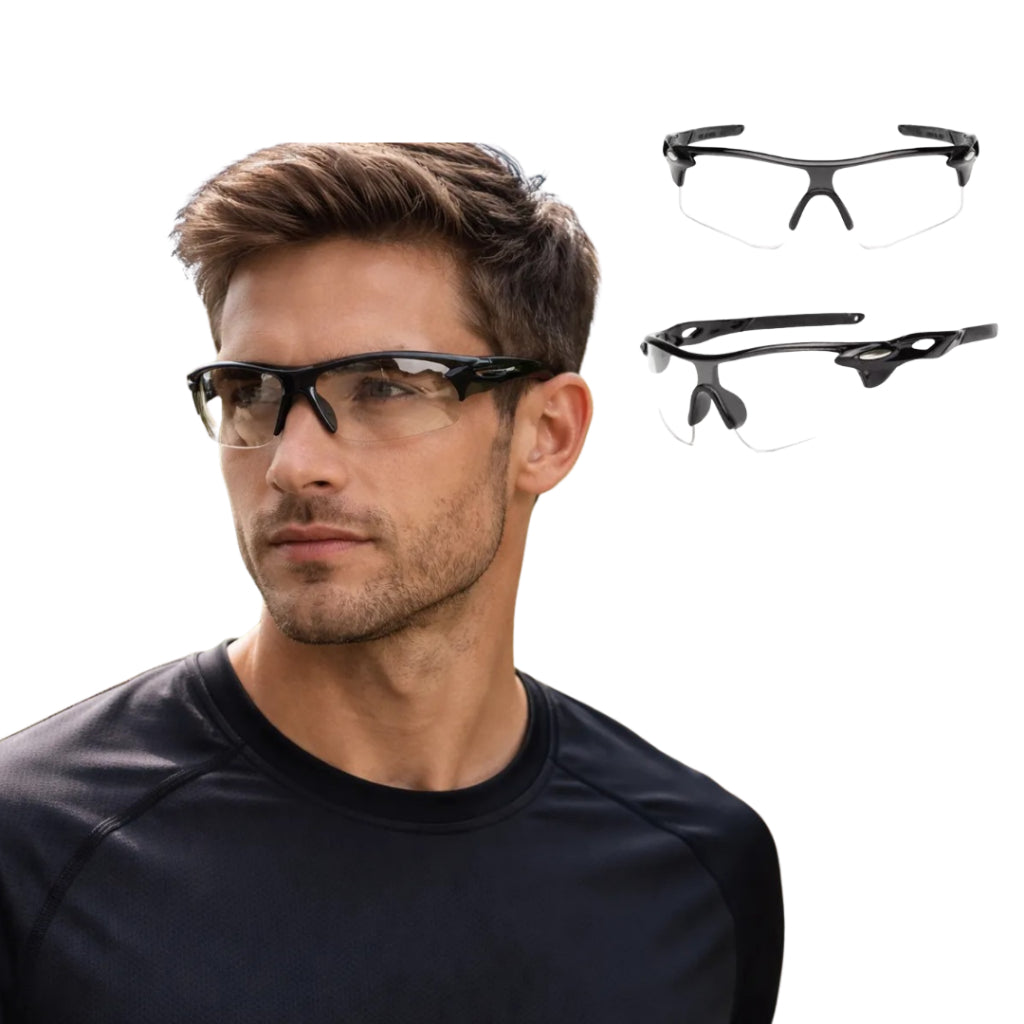 Óculos Esportivo Versatile UV400 Atletix - Transparente