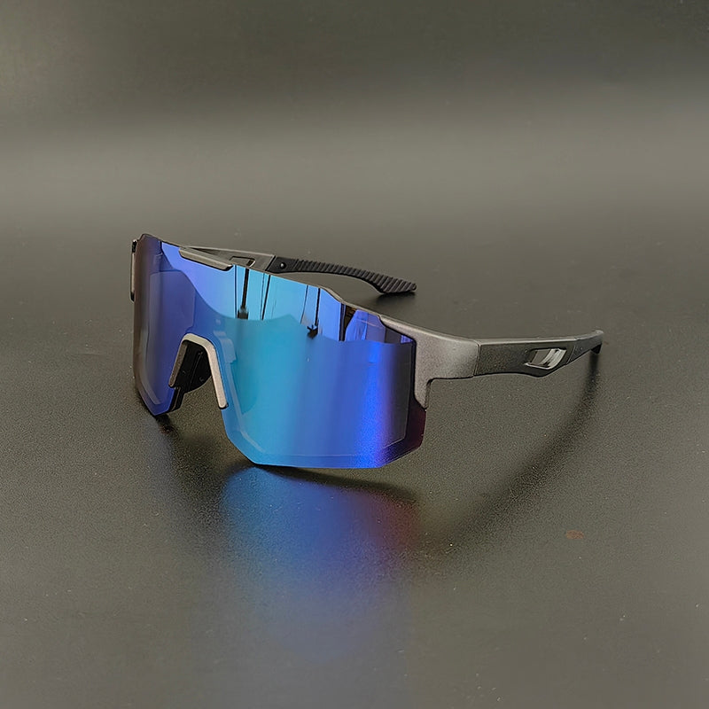 Óculos REVO Sem Aro UV400 Atletix - Preto/Azul