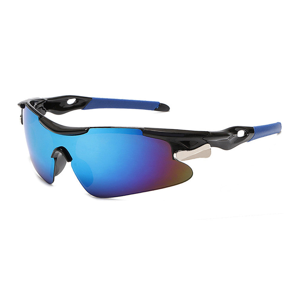Óculos Esportivo MTB UV400 Atletix - Preto/Azul