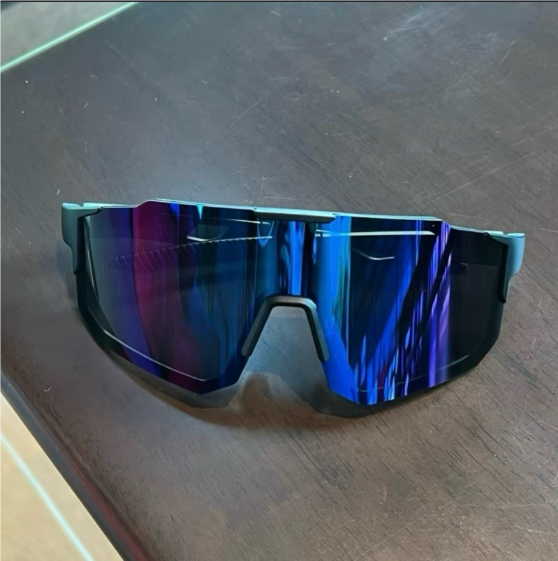 Óculos Ciclismo Para-brisa UV400 Atletix - Preto/Azul