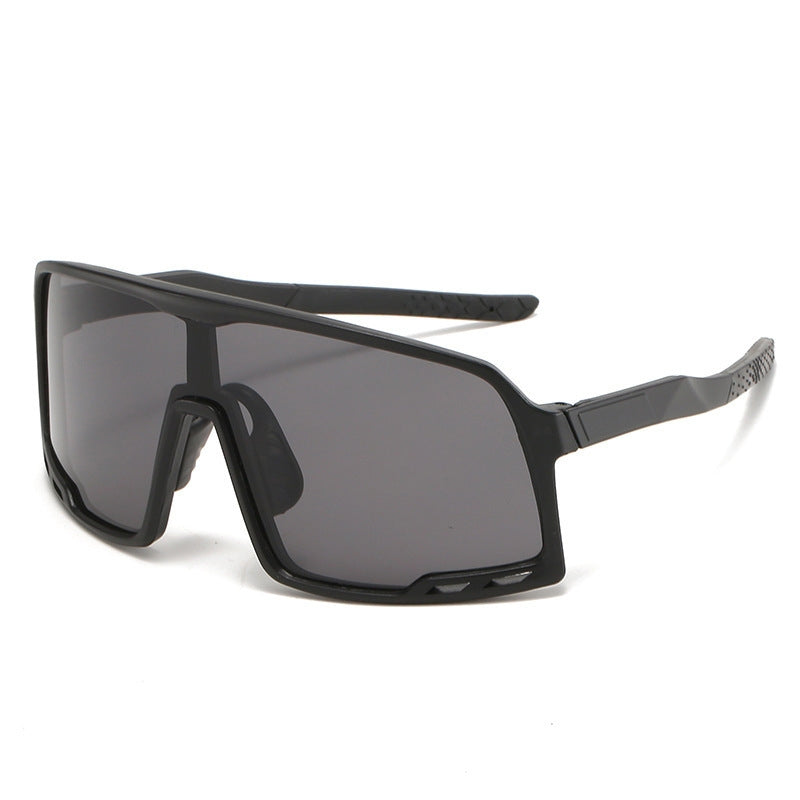 Óculos Esportivo Big Frame UV400 Atletix - Preto/Fumê