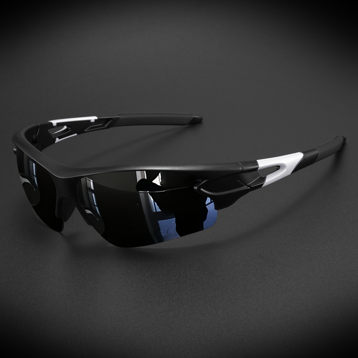 Óculos Esportivo FeatherLight UV400 Atletix - Preto/Fumê