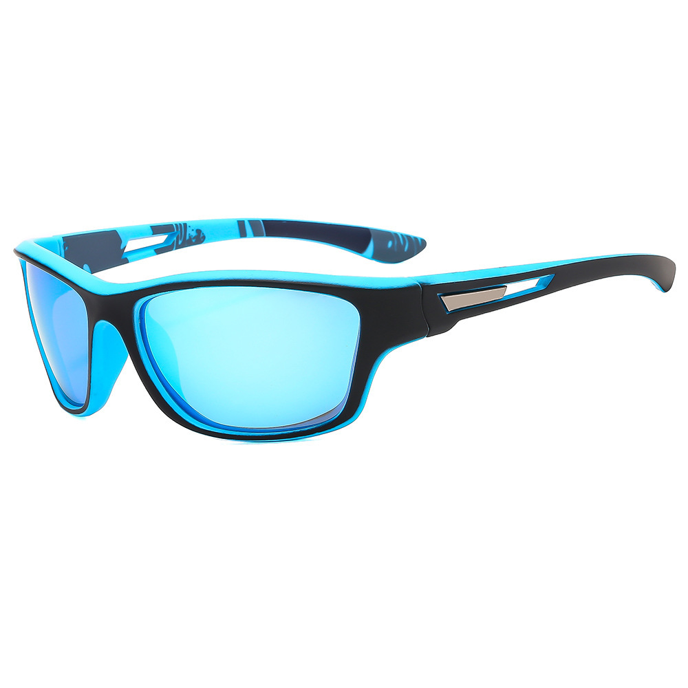 Óculos Esportivo Polarizado Film UV400 Atletix - Preto/Azul