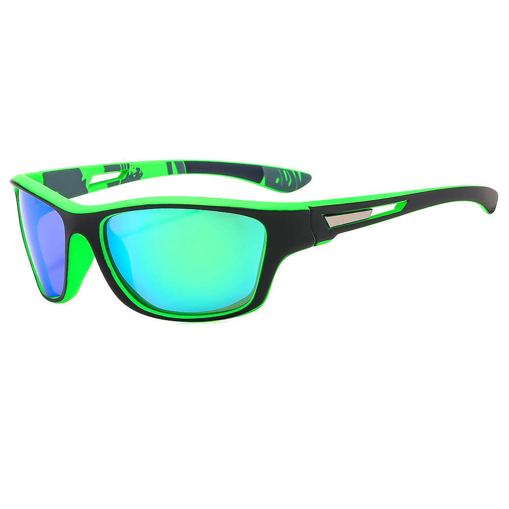 Óculos Polarizado Chain UV400 Atletix - Preto/Verde