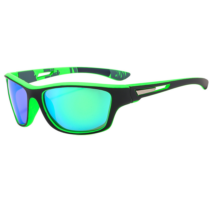 Óculos Polarizado Chain UV400 Atletix - Preto/Verde