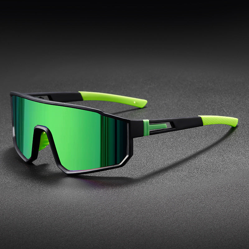 Óculos Esportivo Road UV400 Atletix - Preto/Verde