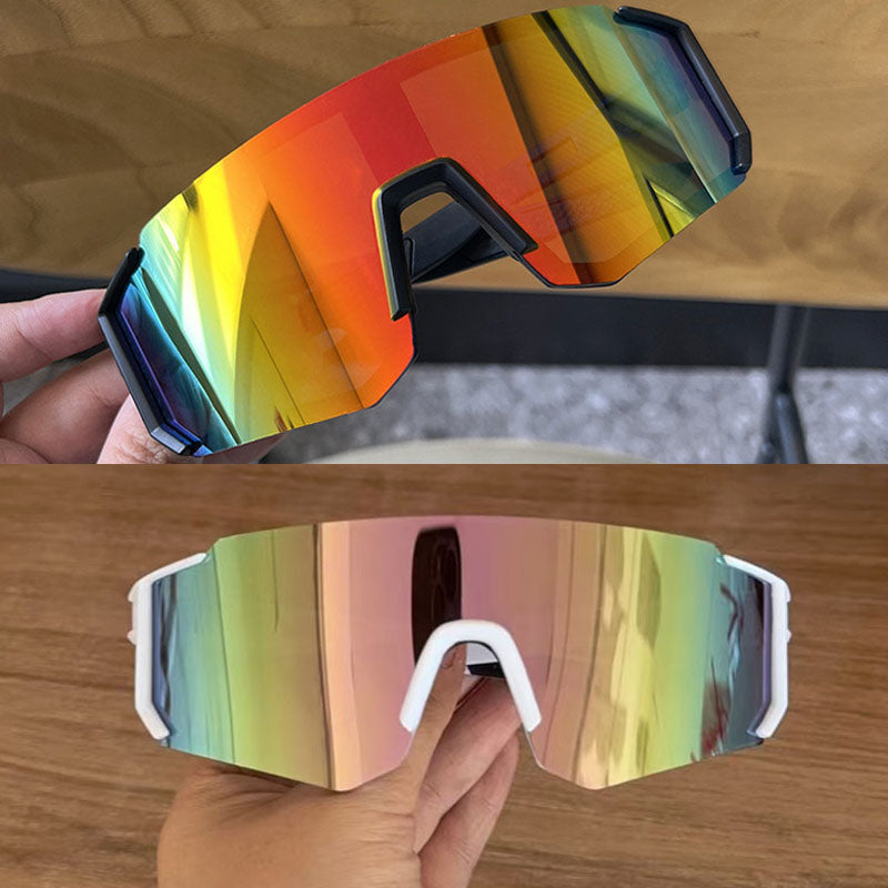 Kit 2 Óculos WindGuard Duo UV400 Atletix - Kit Laranja + Branco