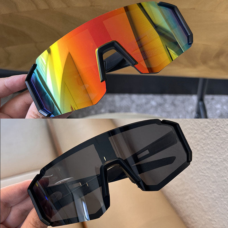 Kit 2 Óculos WindGuard Duo UV400 Atletix - Kit Laranja + Fumê